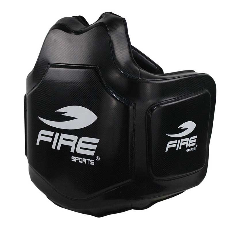 Peto de Entrenamiento de PVC Color Negro – Fire Sports