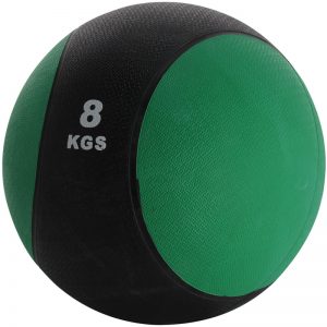 Balón medicinal de PVC 8kg Verde-Negro