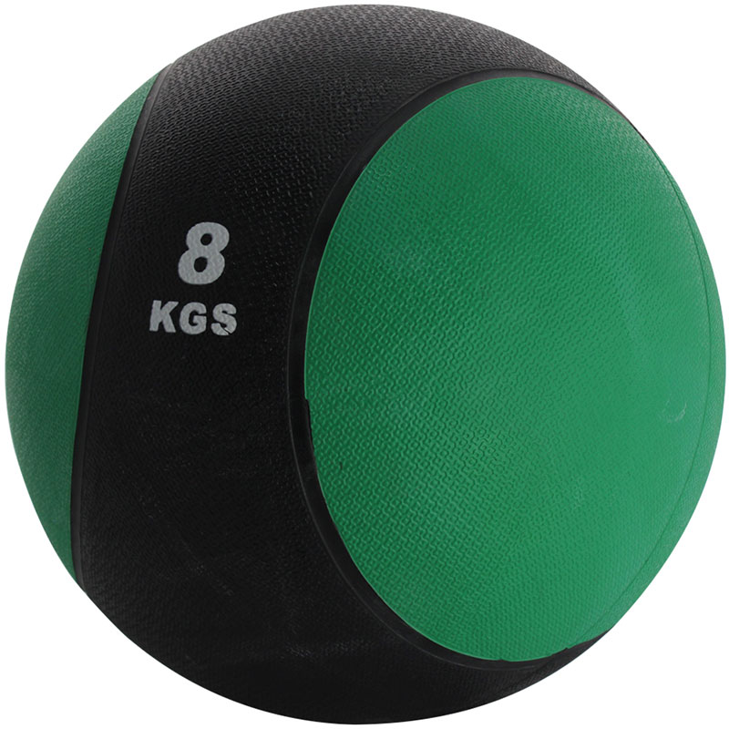 Balón medicinal de PVC 8kg Verde-Negro – Fire Sports