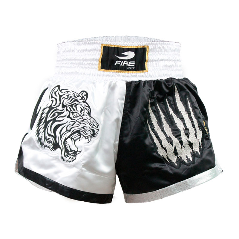 Pantalones cortos de boxeo para hombre Black Tiger Muay Thai MMA