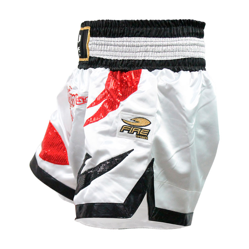  NAMAZU Pantalones cortos Muay Thai para hombres y mujeres,  pantalones cortos de kickboxing de alta calidad para gimnasio y boxeo.,  1-negro : Deportes y Actividades al Aire Libre